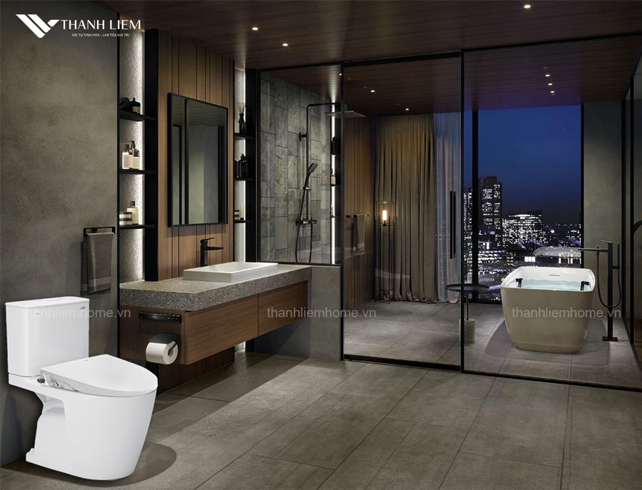 bon cau 2 khoi inax ac-602 nap rua co cw-s15vn