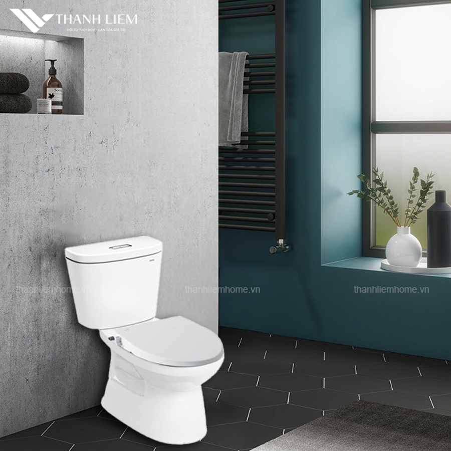 bon cau 2 khoi inax c-306a nap rua co cw-s15vn