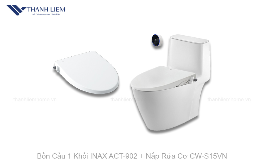 bon cau 1 khoi inax act-902 nap rua co cw-s15vn