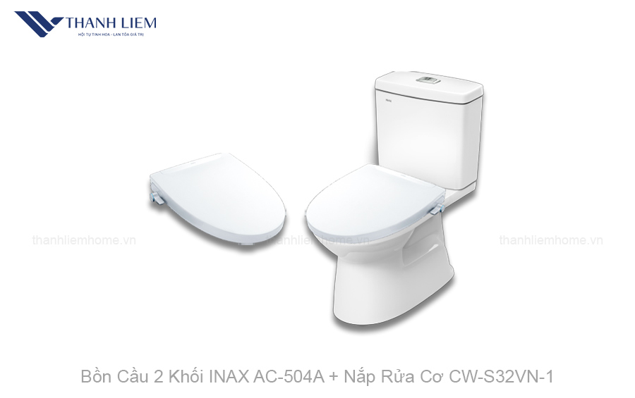 bon cau 2 khoi inax ac-504a nap rua co cw-s32vn-1