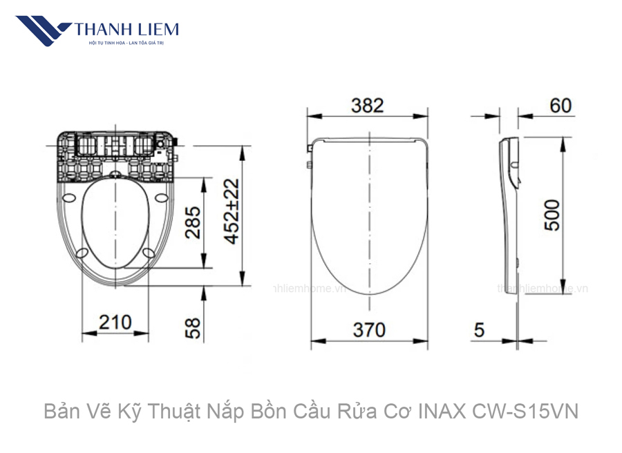 nap bon cau rua co inax cw-s15vn