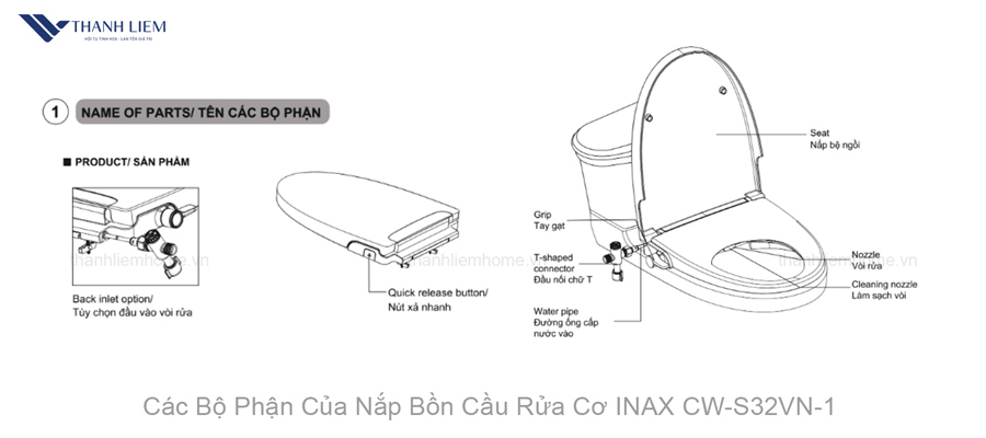 nap bon cau rua co inax cw-s32vn-1