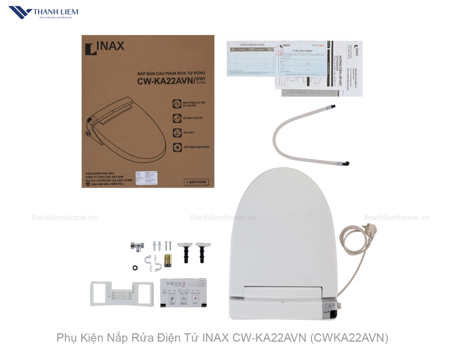 nap rua dien tu inax cw-ka22avn
