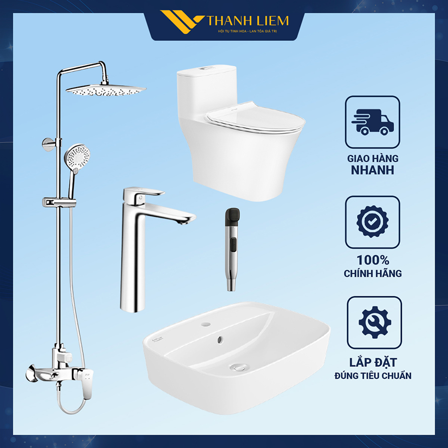 combo thiet bi ve sinh american standard 01
