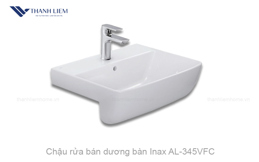 chau rua ban duong ban inax al-345vfc