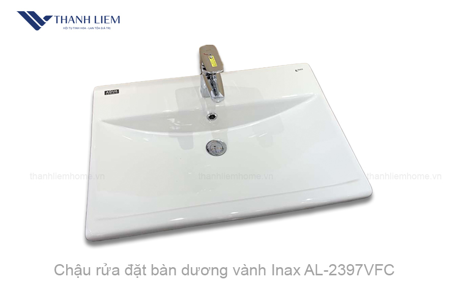 chau rua dat ban duong vanh inax al-2397vfc