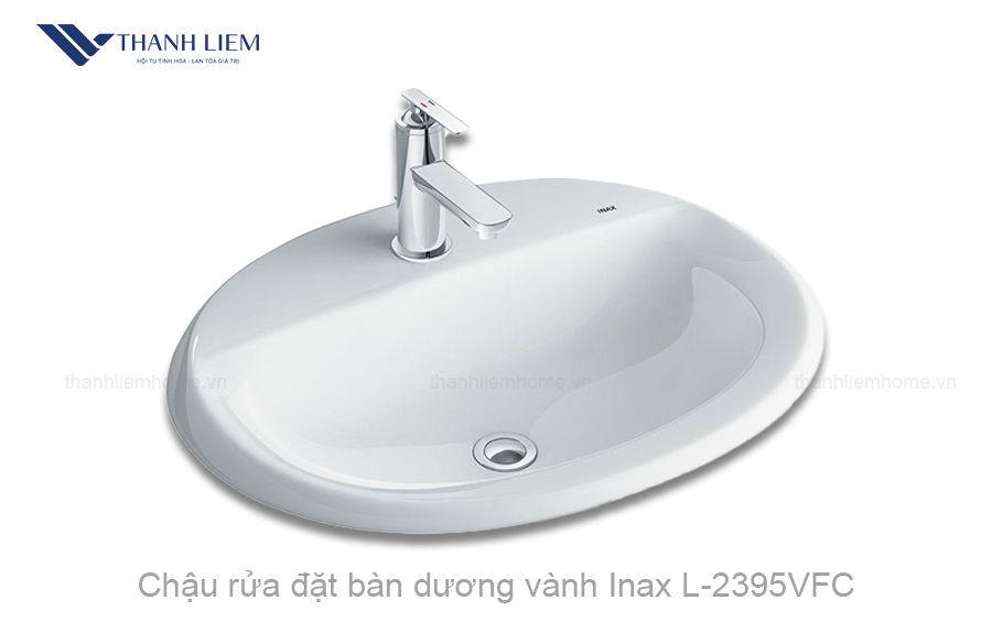 chau rua dat ban duong vanh inax l-2395vfc