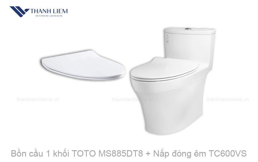 bon cau 1 khoi toto ms885dt8 + nap dong em tc600vs