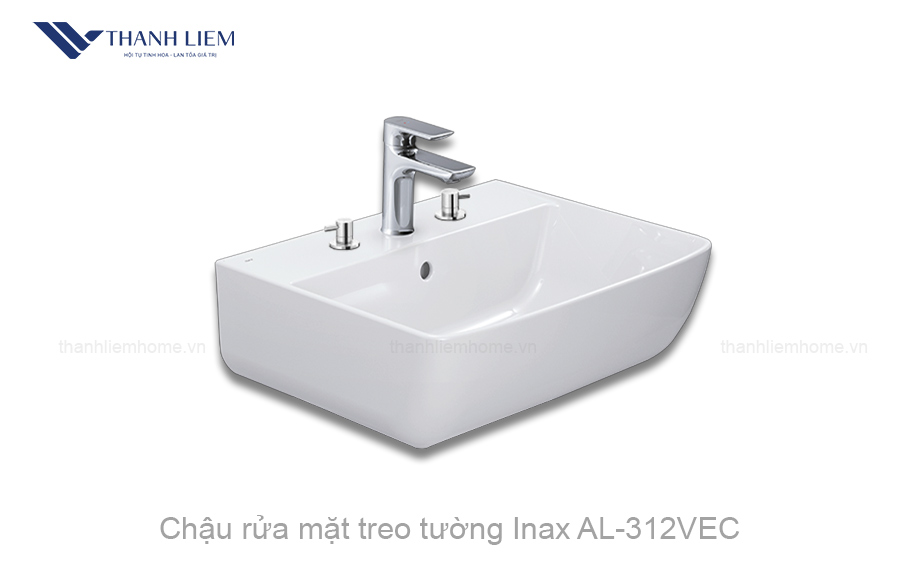 chau rua mat treo tuong inax al-312vec