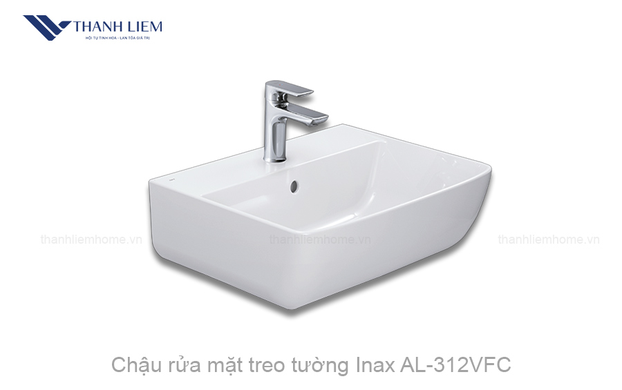 chau rua mat treo tuong inax al-312vfc