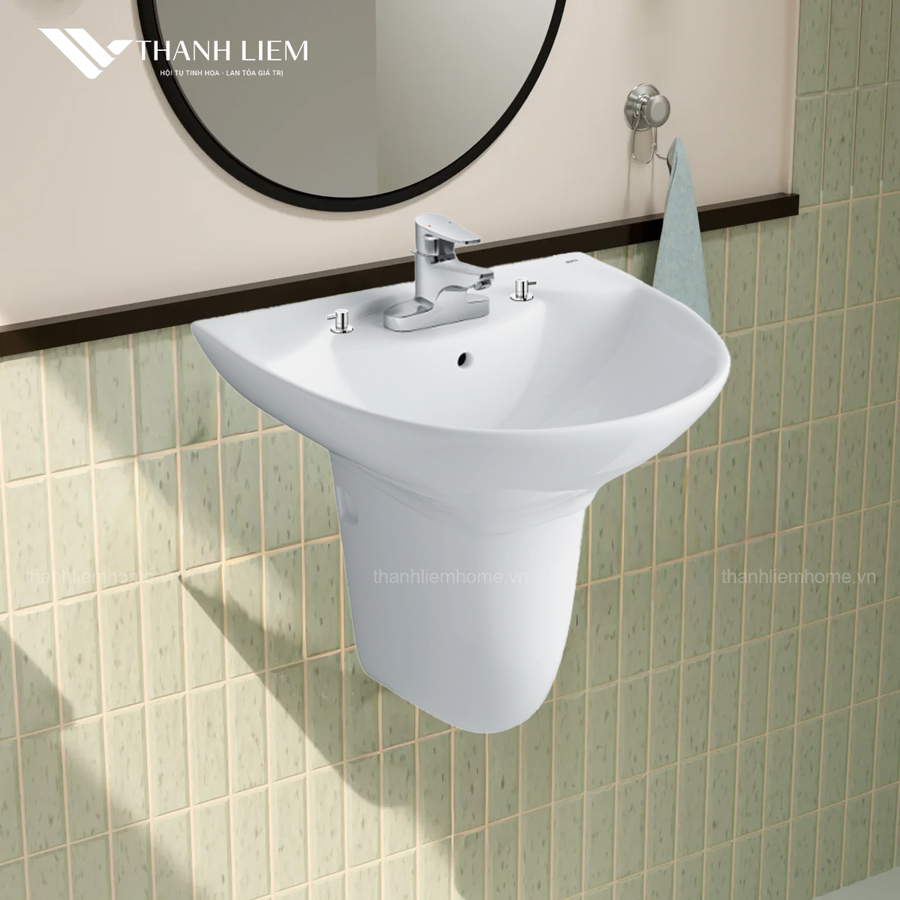 chau rua mat treo tuong inax l-288vec