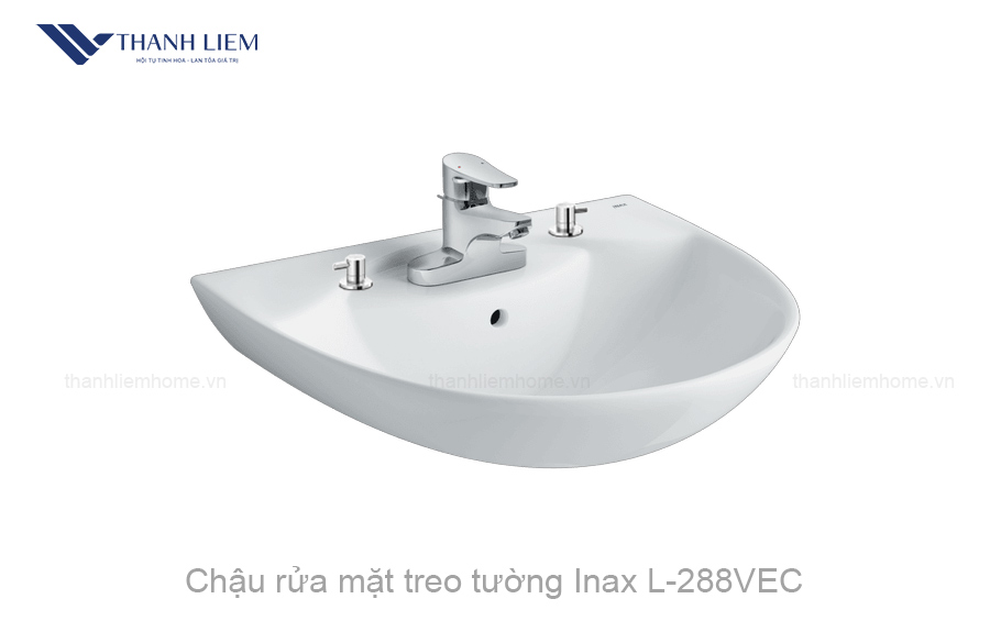chau rua mat treo tuong inax l-288vec