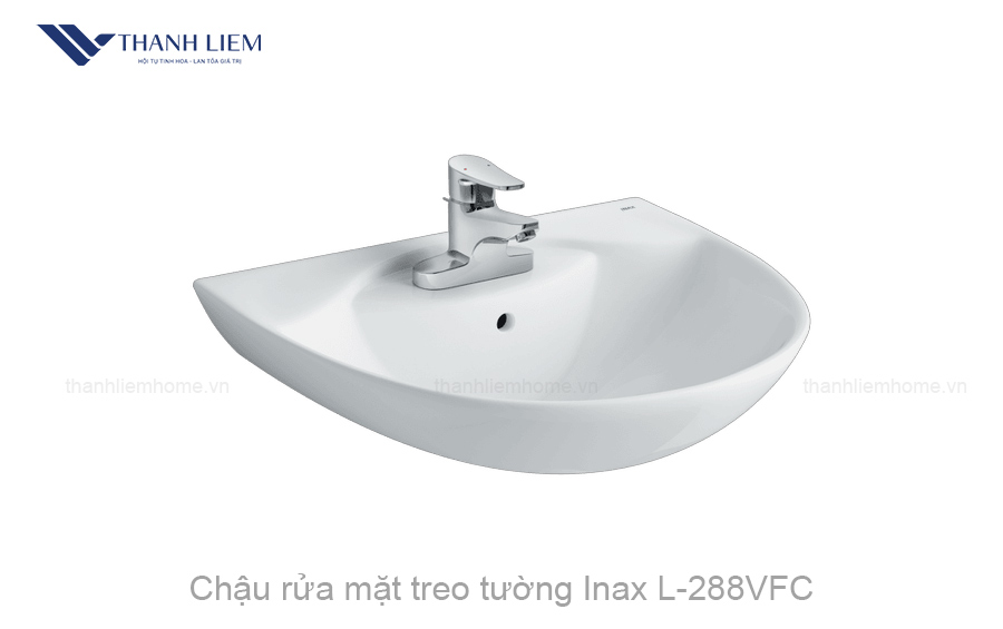 chau rua mat treo tuong inax l-288vfc
