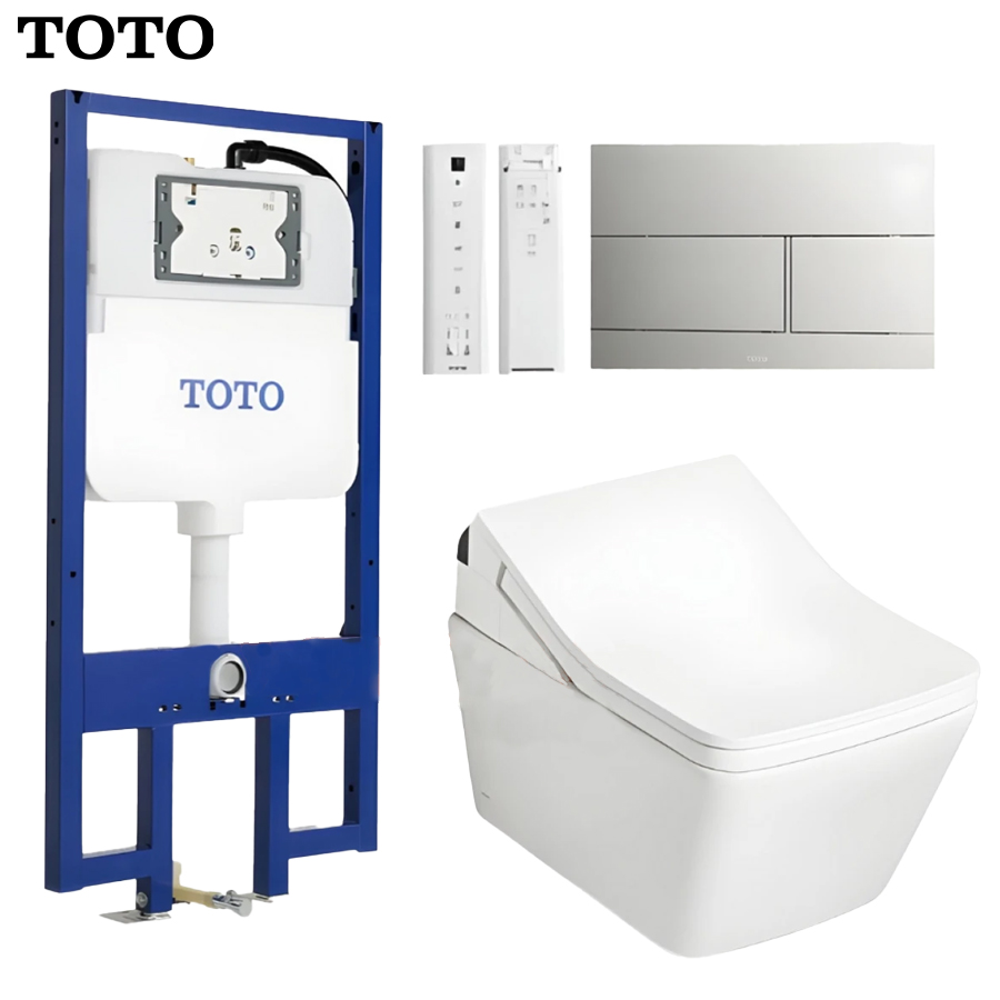 bon cau treo tuong toto cw522ea tich hop nap rua dien tcf797c2z