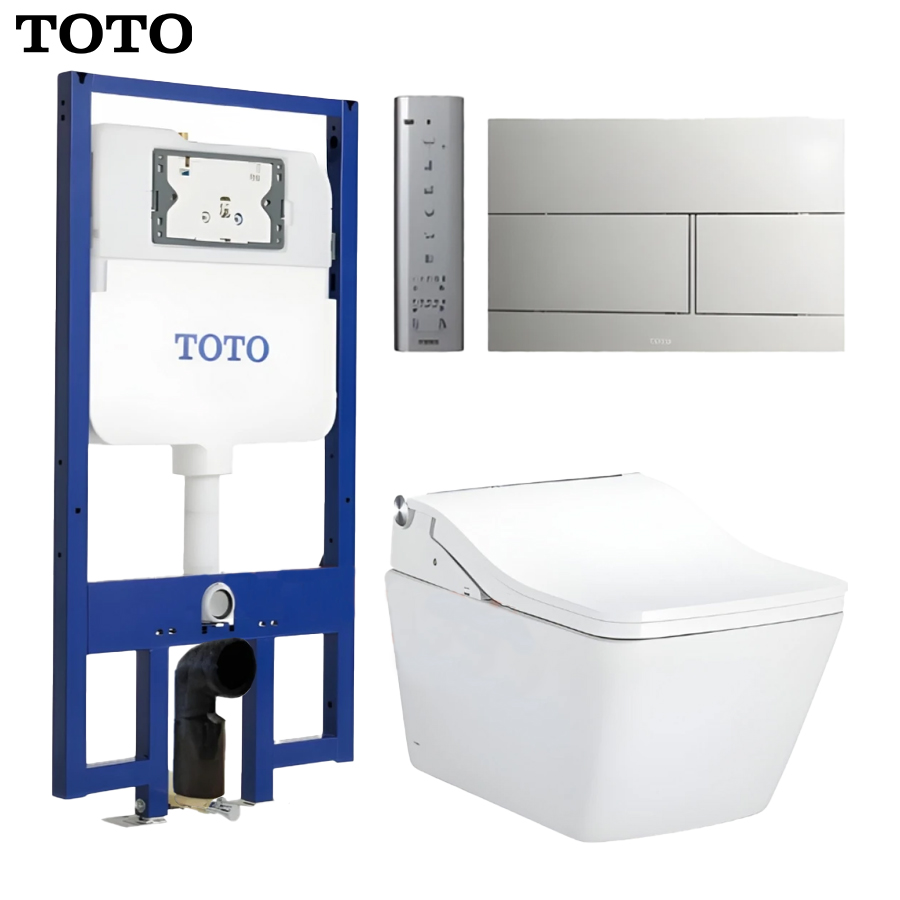 bon cau treo tuong toto cw522ea tich hop nap rua dien tcf803cz