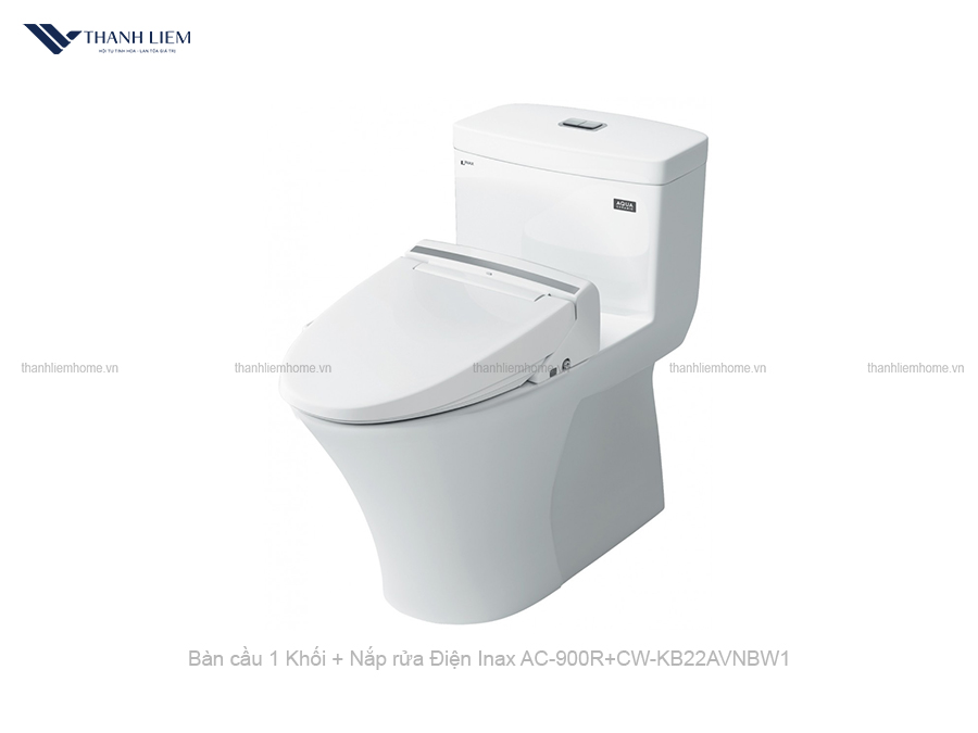 bon cau 1 khoi inax ac-900r + nap rua dien cwkb22avn
