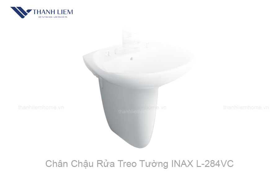 chan chau rua mat treo tuong inax l-284vc