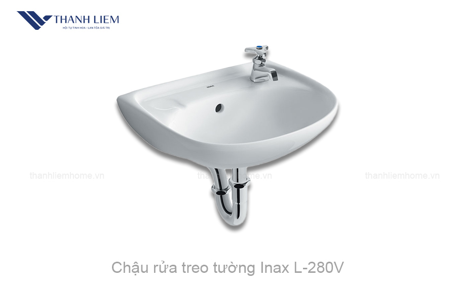 chau rua mat treo tuong inax l-280v