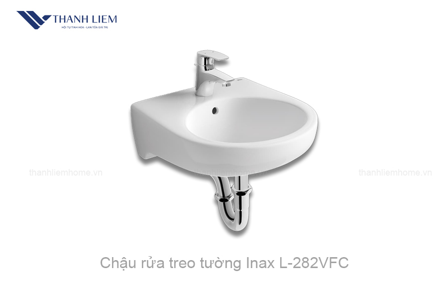 chau rua mat treo tuong inax l-282vfc