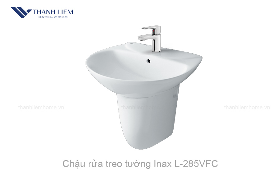 chau rua mat treo tuong inax l-285vfc