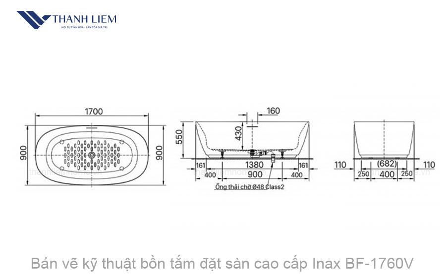 bon tam dat san cao cap inax bf-1760v