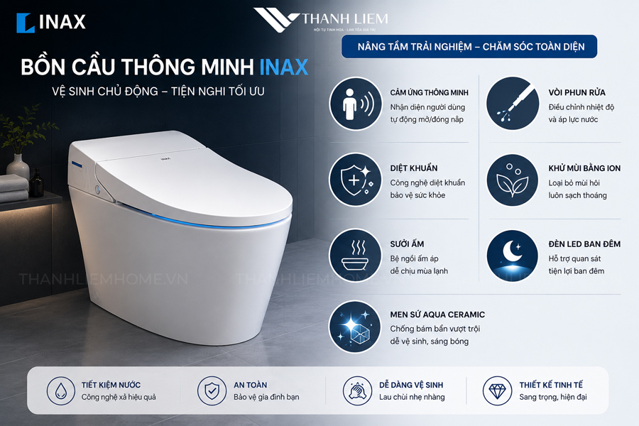 bon cau thong minh inax cao cap chinh hang