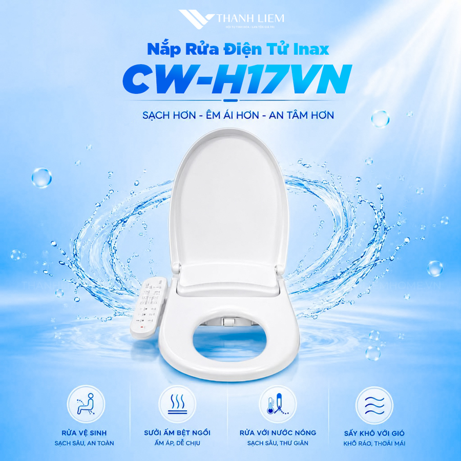 nap rua dien tu inax cw-h17vn chinh hang