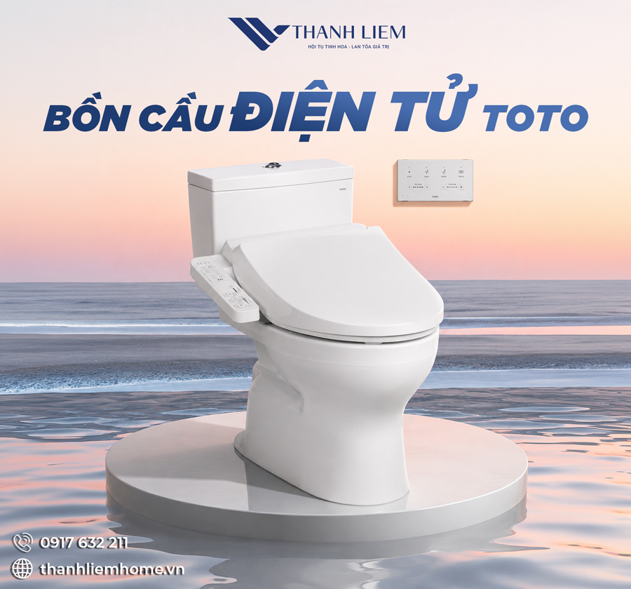 bon cau dien tu toto chinh hang cao cap