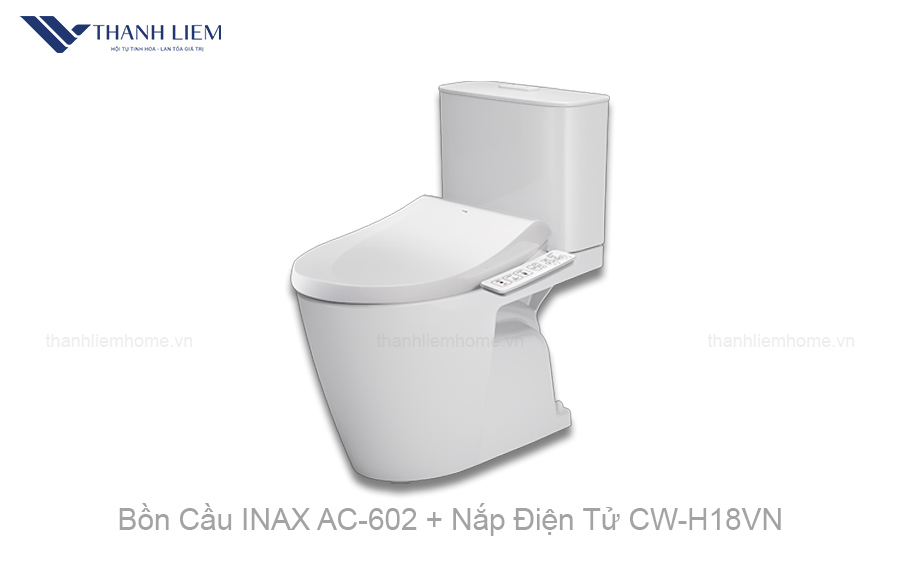 bon cau inax ac-602 nap dien tu cwh18vn