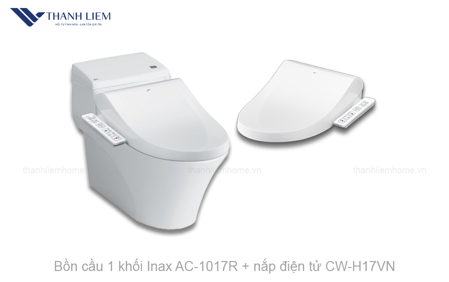 bon cau 1 khoi inax ac-1017r nap dien tu cwh17vn