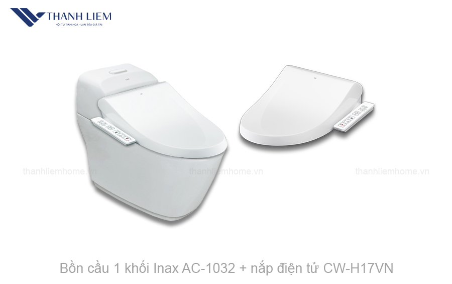 bon cau 1 khoi inax ac-1032 nap dien tu cwh17vn