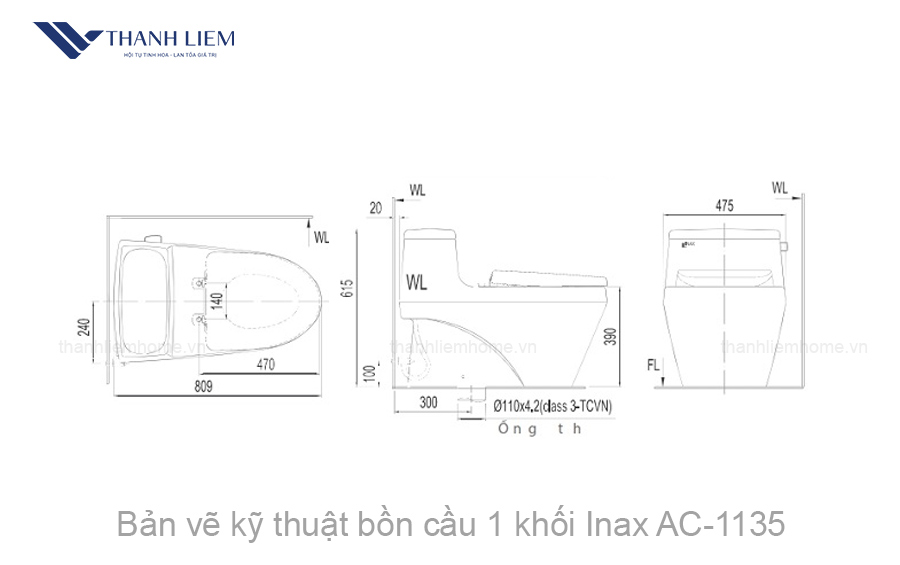 bon cau 1 khoi inax ac-1135 nap dien tu cwh17vn