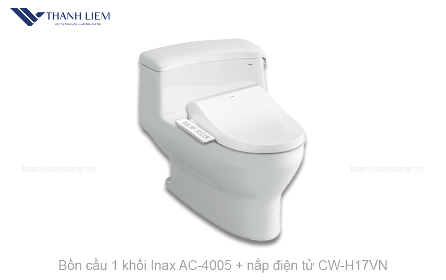 bon cau 1 khoi inax ac-4005 nap dien tu cwh17vn