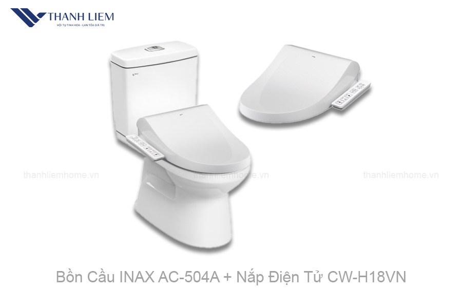 bon cau inax ac-504a nap dien tu cwh18vn