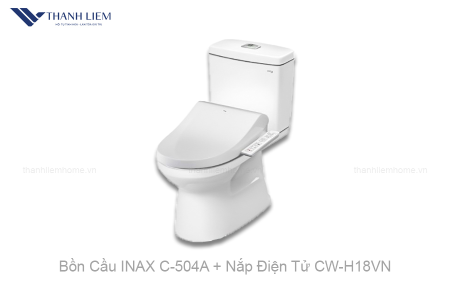 bon cau inax c-504a nap dien tu cwh18vn