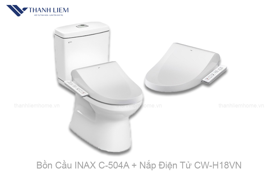 bon cau inax c-504a nap dien tu cwh18vn