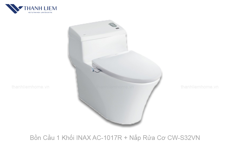 bon cau 1 khoi inax ac1017r nap rua co cws32vn