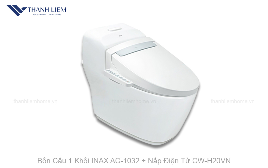 bon cau 1 khoi inax ac1032 nap dien tu cwh20vn