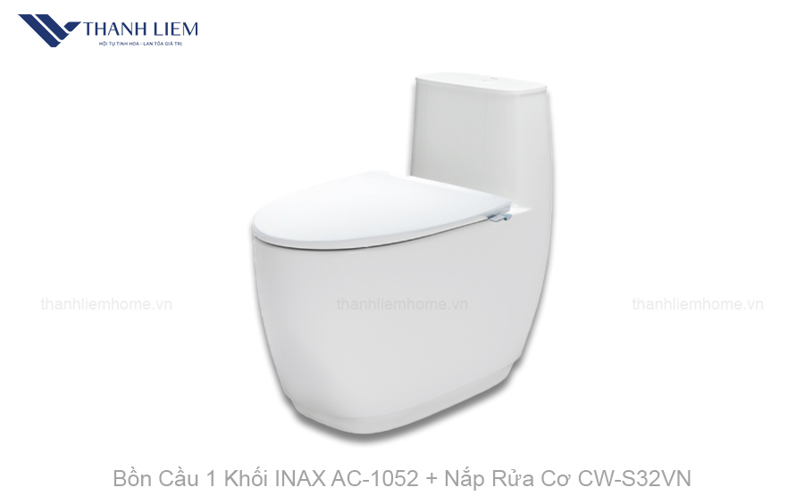 bon cau 1 khoi inax ac1052 nap rua co cws32vn