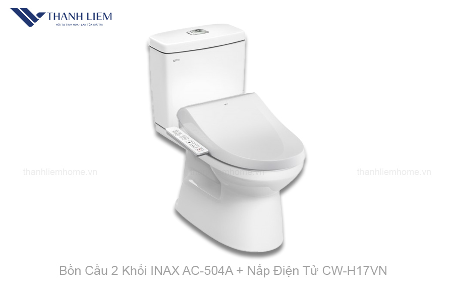 bon cau 2 khoi inax ac-504a nap dien tu cwh17vn