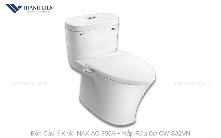 bon cau 1 khoi inax ac912 nap rua co cws32vn