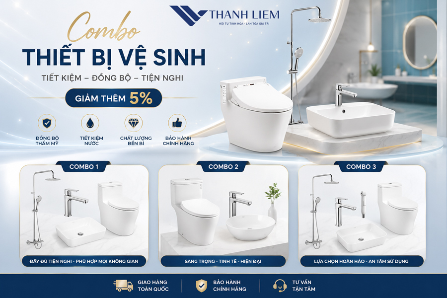 combo thiet bi ve sinh chinh hang gia re