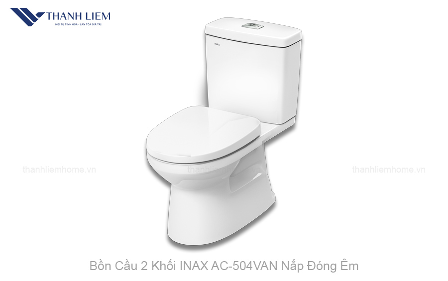 bon cau 2 khoi inax ac504van nap dong em