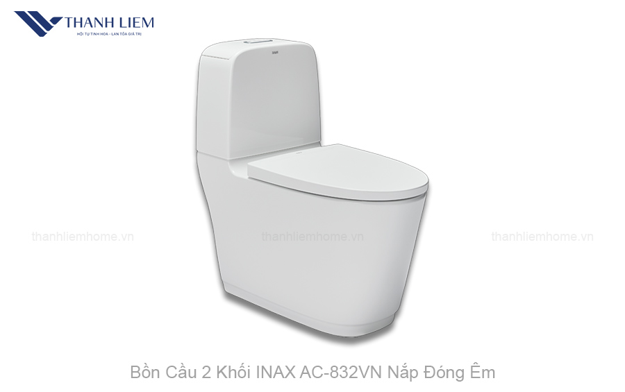 bon cau 2 khoi inax ac832vn nap dong em