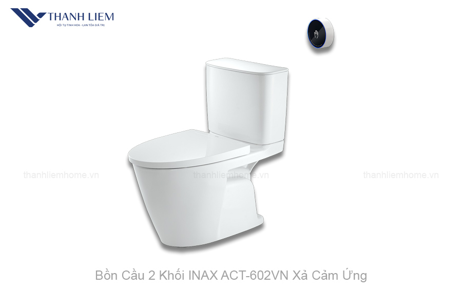 bon cau 2 khoi inax act602vn xa cam ung