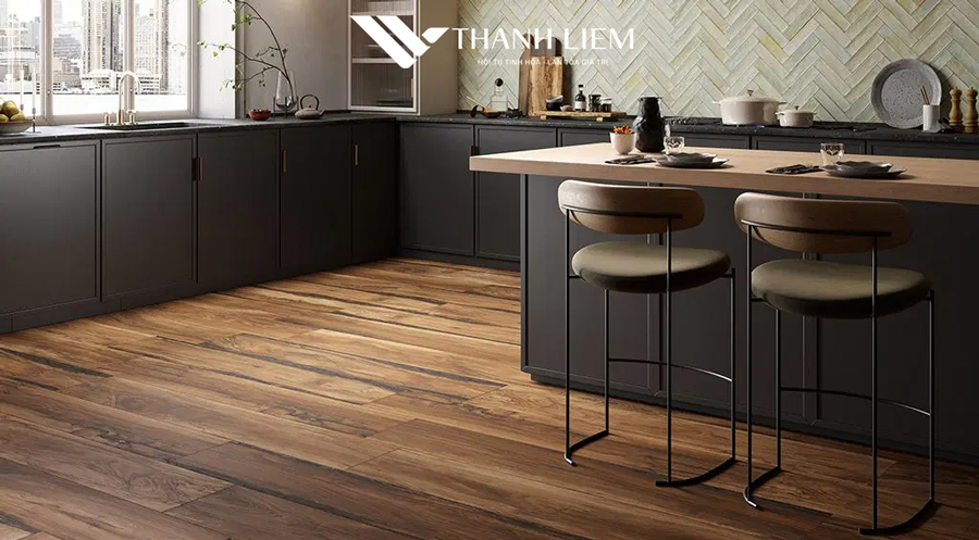 mau gach lat nen nha bep dep