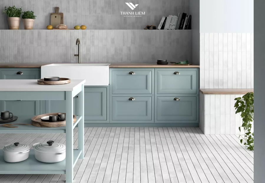 mau gach lat nen nha bep dep