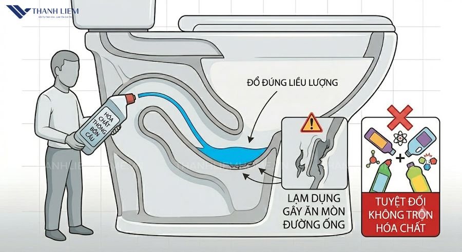 luy y khi tu thong bon cau bi tac tai nha