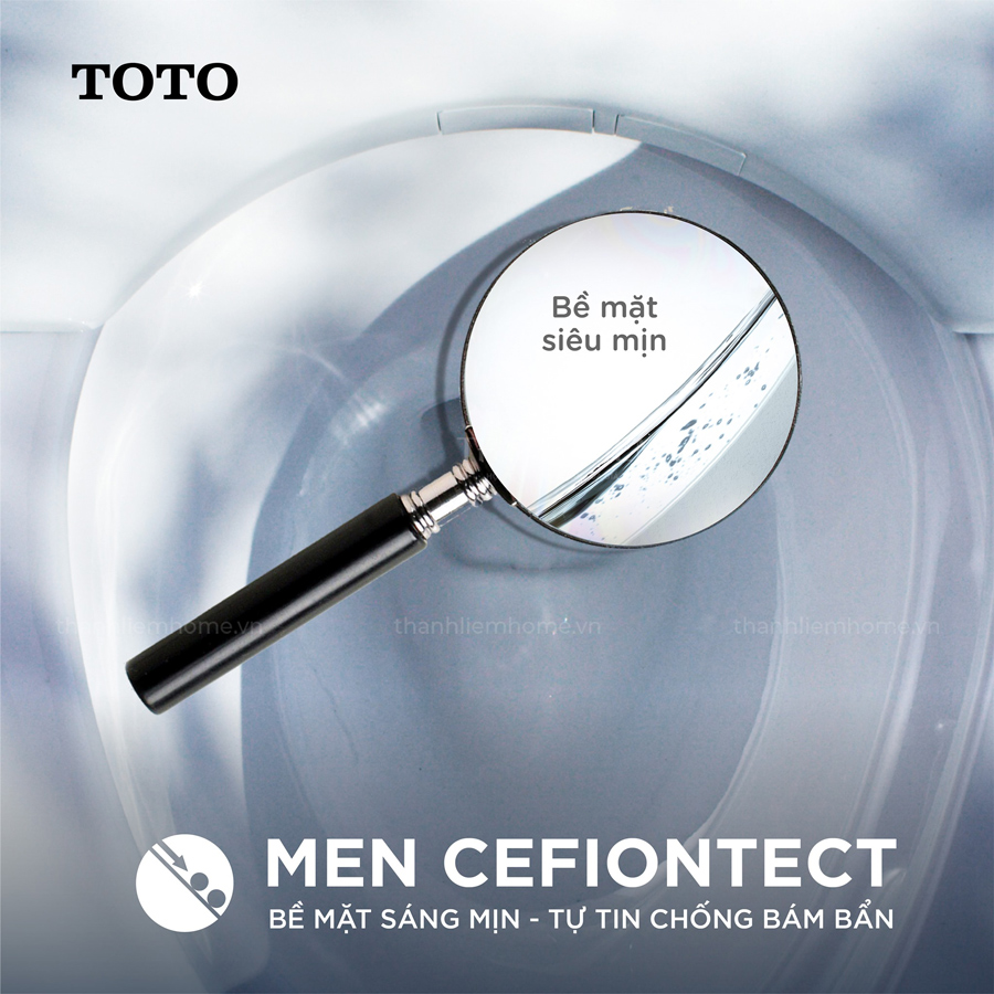 cong nghe men su cefiontect cua bon cau toto