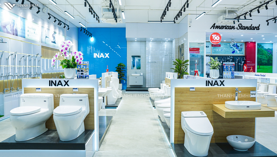 Showroom thiết bị vệ sinh Inax chính hãng tại Ninh Bình